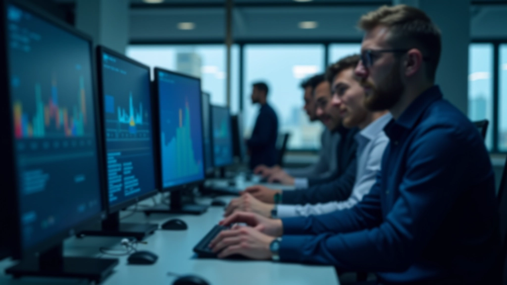 Siber güvenlik analisti ekibi, veri analizi, güvenlik metriksleri, profesyonel çalışma ortamı